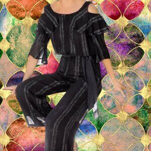 ✨ Soft Surroundings Avedon Jumpsuit – Size L ✨